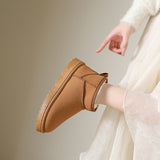 Boots Fourrées Courtes Confort Cocooning Hiver