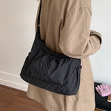 Sac bandoulière léger en nylon à sangle réglable