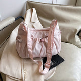 Sac bandoulière léger en nylon à sangle réglable