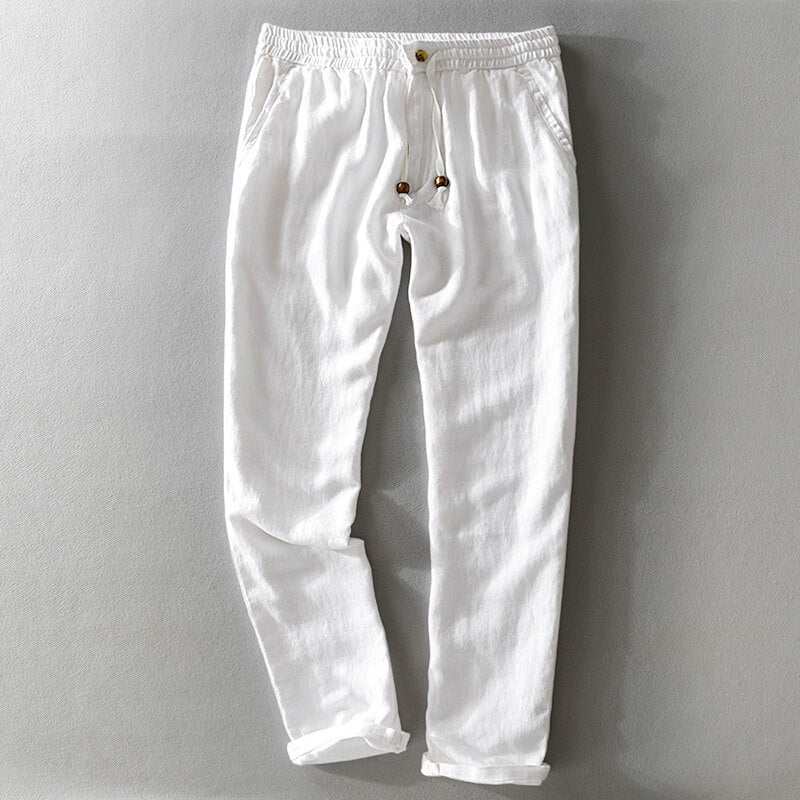 Milo Solen | Pantalon Lin Premium & Coupe Chic