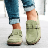 Mocassins Confort Boucle Ajustable Semelle Souple Style Casual