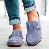 Mocassins Confort Boucle Ajustable Semelle Souple Style Casual