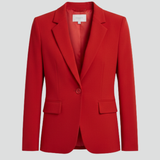 Blazer femme en maille ponte un bouton