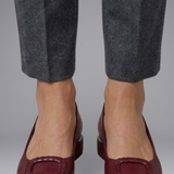 Ballerines femme en simili cuir à semelle rembourrée
