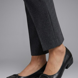 Ballerines femme en simili cuir à semelle rembourrée