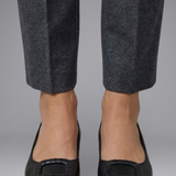 Ballerines femme en simili cuir à semelle rembourrée