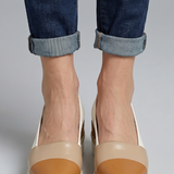 Chaussures compensées à enfiler pour femme, semelle rembourrée