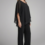 Ensemble deux pièces femme top épaules dénudées et pantalon large