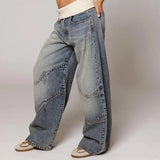 Jean Baggy Taille Basse Style Streetwear Confort Oversize