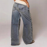 Jean Baggy Taille Basse Style Streetwear Confort Oversize