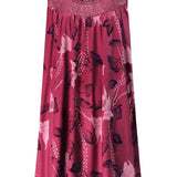 Robe Débardeur Femme Longue à Imprimé Floral