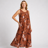 Robe Débardeur Femme Longue à Imprimé Floral