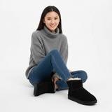 Boots Fourrées Courtes Confort Hiver Douillet