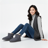 Boots Fourrées Courtes Confort Hiver Douillet
