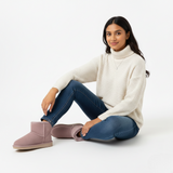 Boots Fourrées Courtes Confort Hiver Douillet