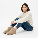 Boots Fourrées Courtes Confort Hiver Douillet