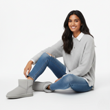Boots Fourrées Courtes Confort Hiver Douillet