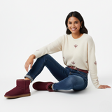 Boots Fourrées Courtes Confort Hiver Douillet