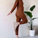 Ensemble Jogging Femme Confort Zippé Tenue Décontractée