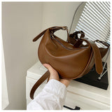 Sac Croissant Bandoulière Femme Réglable à Zip