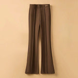 Pantalon Flare Sculptant Taille Haute Élégance Moderne