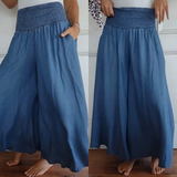 Jupe Longue Fluide Taille Smockée Bohème