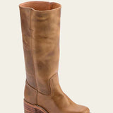 Bottes Hautes Vintage Cuir Style Équestre