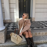 Manteau Court Oversize Femme – Veste Chic et Moderne