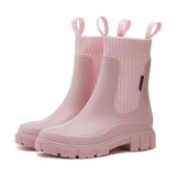 Bottes Courtes Imperméables Semelle Robuste Moderne
