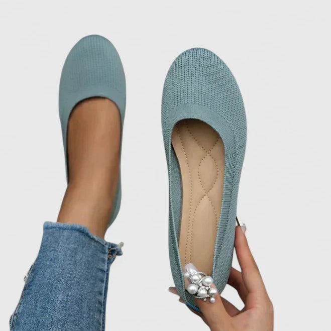 Chaussures orthopédiques femme à enfiler, soutien de voûte