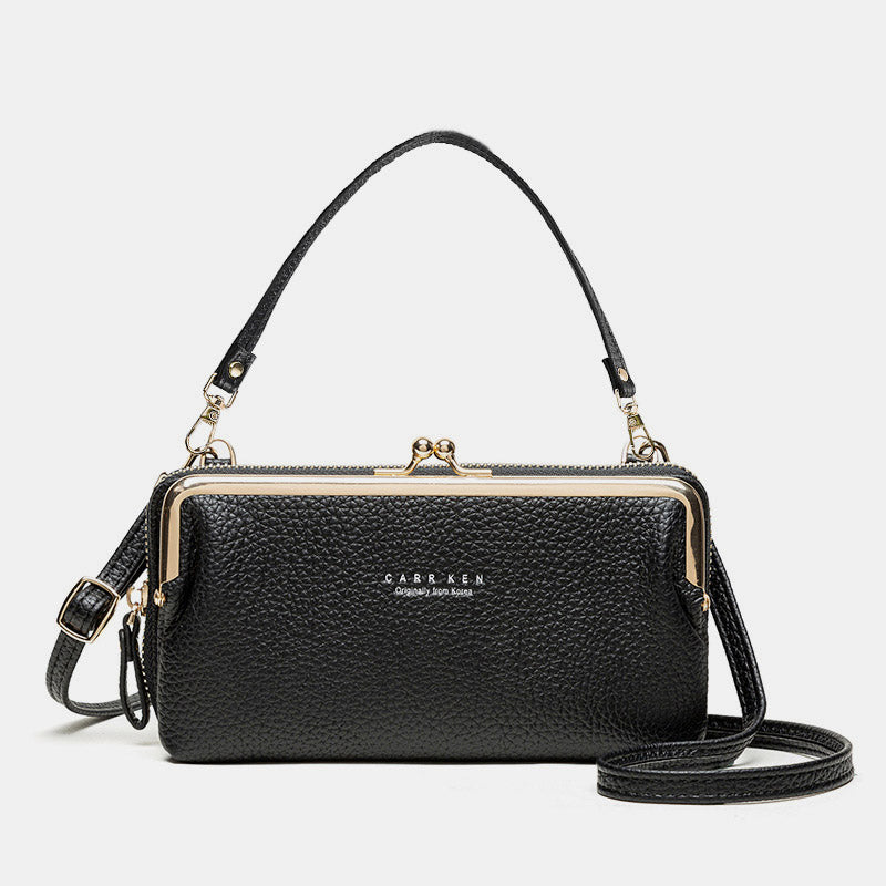 Sac téléphone bandoulière compact à plusieurs compartiments