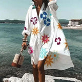 Robe Chemise Ample Imprimée