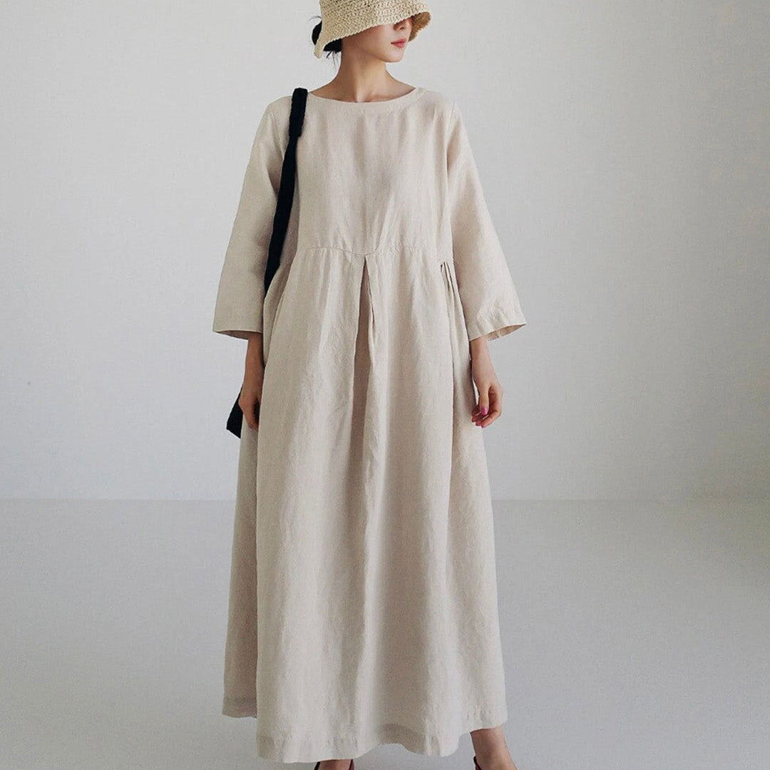 Robe Femme Longue Ample – Robe Minimaliste Élégante