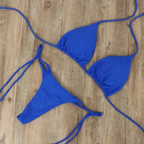 Bikini 2 Pièces Triangle à Nouer