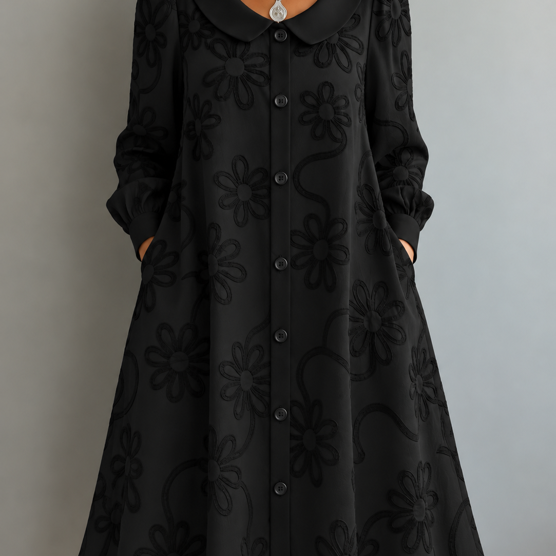 Robe Noire Femme Signature