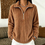 Pull Automne Léger Blanc Femme Héritage
