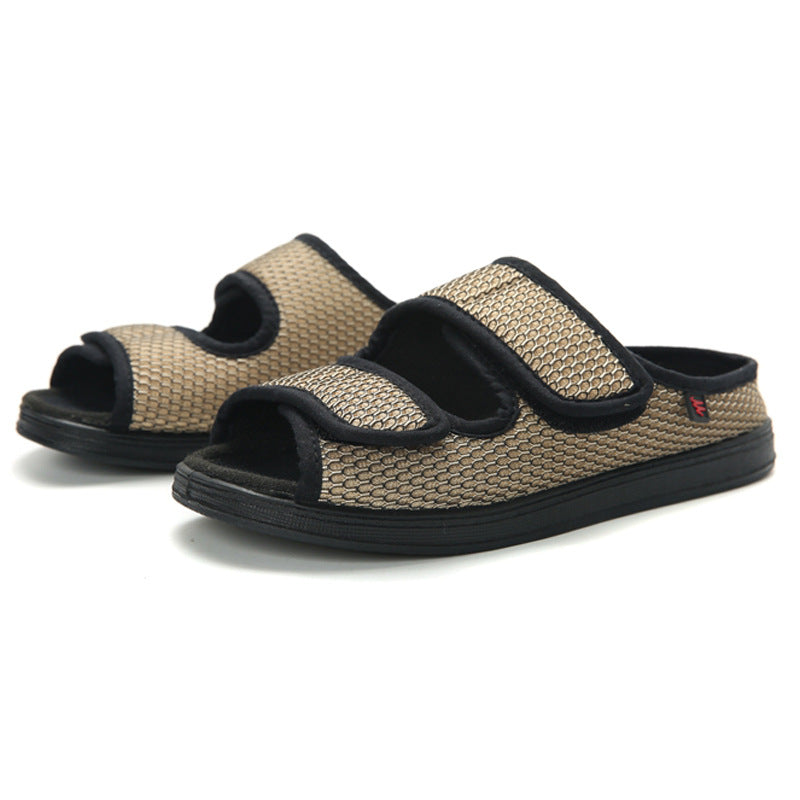 Sandales confort réglables semelle ergonomique été