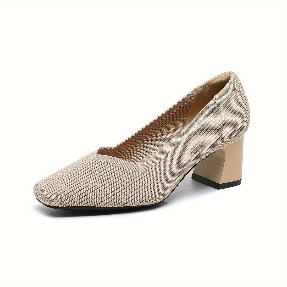 Escarpins Confortables Élégants Talon Carré Style Moderne