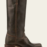 Bottes Hautes Vintage Cuir Style Équestre