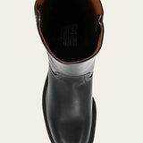 Bottes Hautes Vintage Cuir Style Équestre