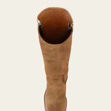 Bottes Hautes Vintage Cuir Style Équestre
