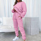 Ensemble Jogging Oversize Sweat Pantalon Taille Élastique Confort