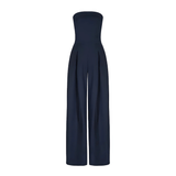 Combinaison Femme Bustier Élégante – Combinaison Pantalon Large