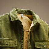 Hudson Prestige | Veste Velours Côtelé & Élégance Hiver