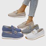 Mocassins femme en mesh à semelle antidérapante