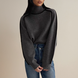 Pull Ample Automne Léger Marron Femme