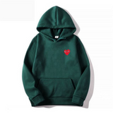 Lola | Sweat à Capuche Femme Motif Cœur & Style Casual