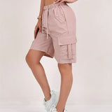 Short Cargo Taille Haute