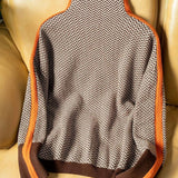 Pull Automne Vert Femme