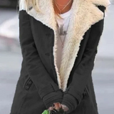 Veste Femme Doublée Polaire – Manteau Court Chaud et Tendance